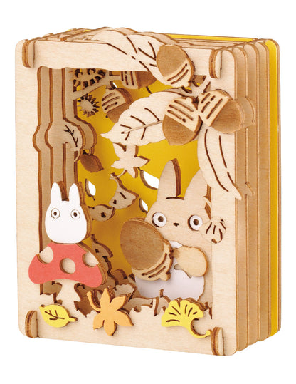 My Neighbor Totoro PAPER THEATER -Wood Style- / Acorn Finder PT-W02X