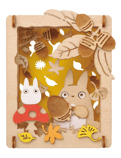 My Neighbor Totoro PAPER THEATER -Wood Style- / Acorn Finder PT-W02X