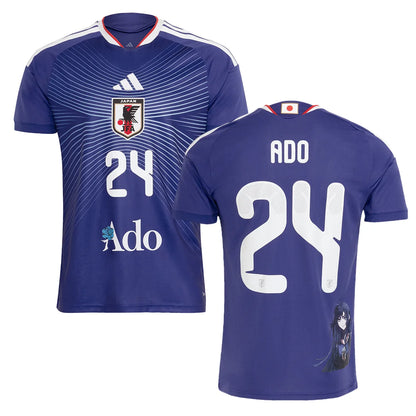 Adidas x Ado Japan National Football Team 2026 Jersey Japan Blue