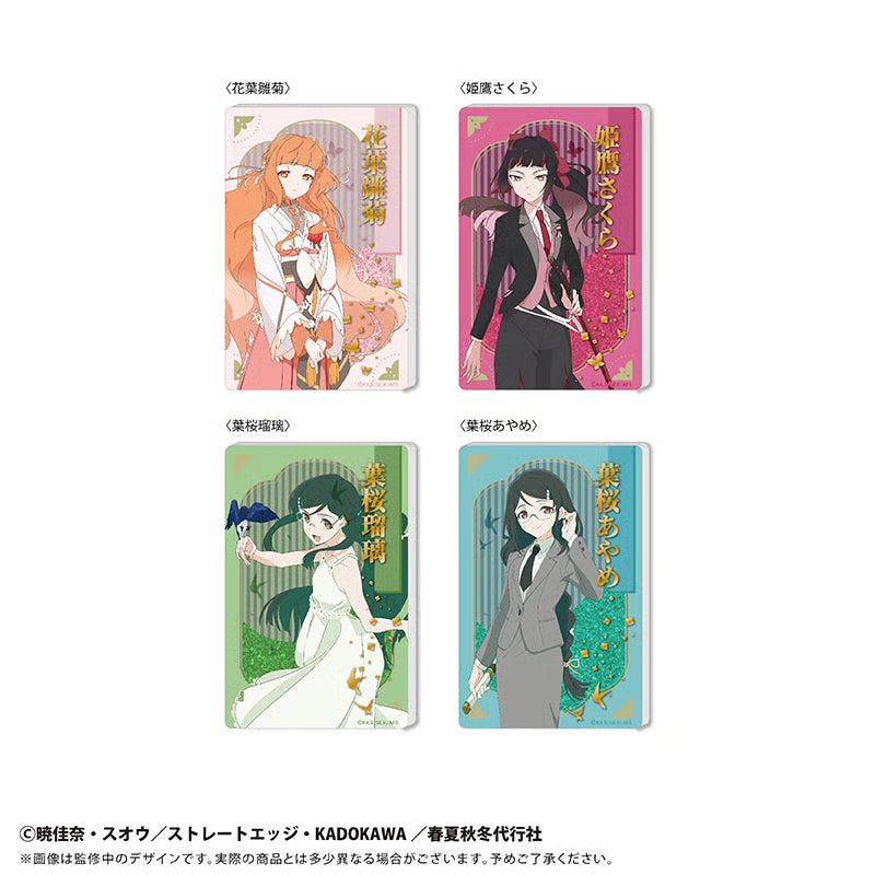 Agent of the Four Seasons - Dance of Spring Glitter Acrylic Block Vol.1 (4 Types) [Pre-order Aug 2026]