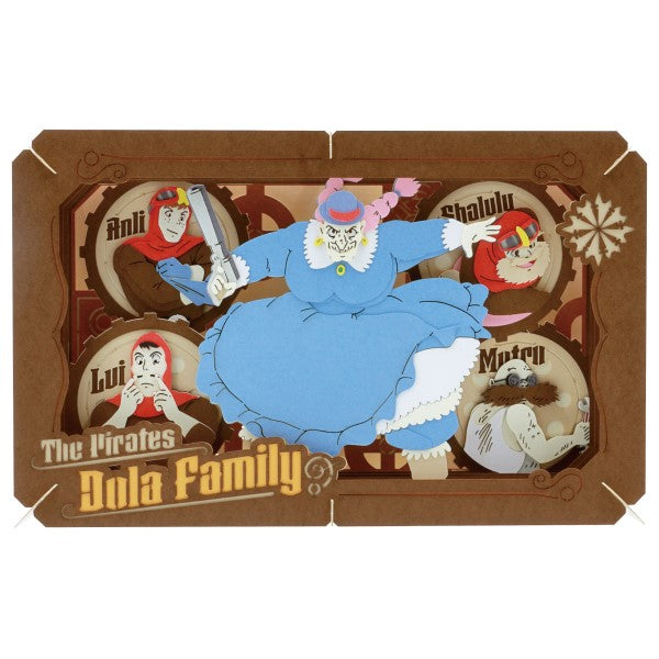 Laputa: Castle in the Sky PAPER THEATER / Air Pirates Dora Family PT-L50