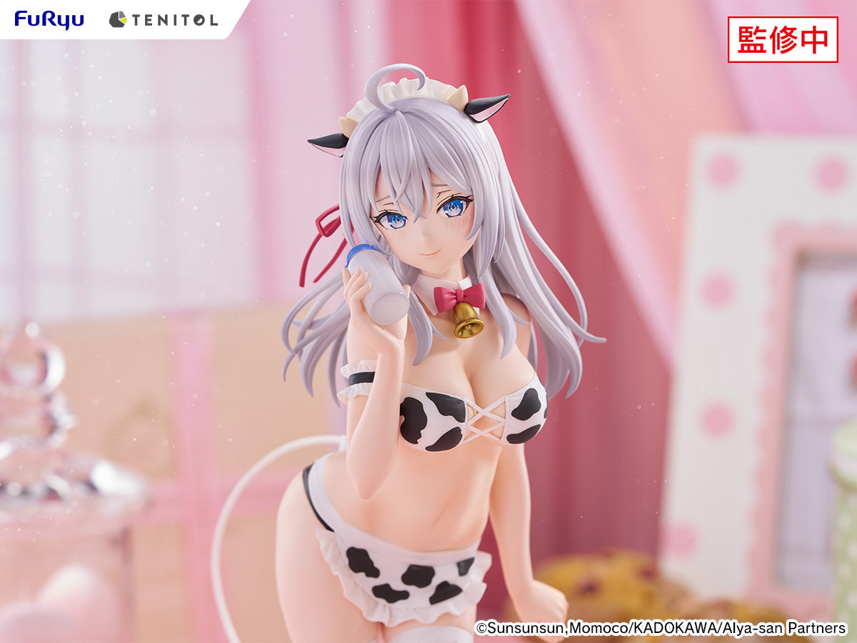 Alya Sometimes Hides Her Feelings in Russian Tenitol Tall - Alya (Alisa Mikhailovna Kujou) Cow Ver.