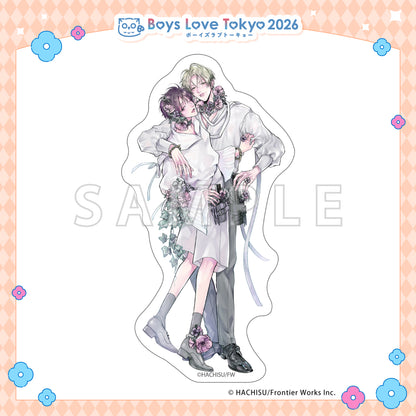 Amakute Atsukute Iki mo Dekinai - Boys Love Tokyo 2026 Die-Cut Stickers [Pre-Order Late June 2026]