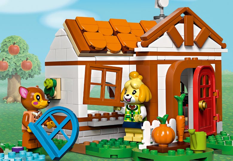 Animal Crossing Lego - Welcome to your home Isabelle