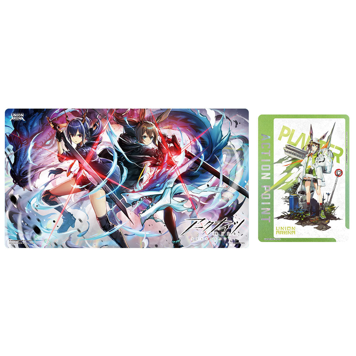 Arknights Union Arena - BCGF 25-26 Playmat & Action Point Card Set