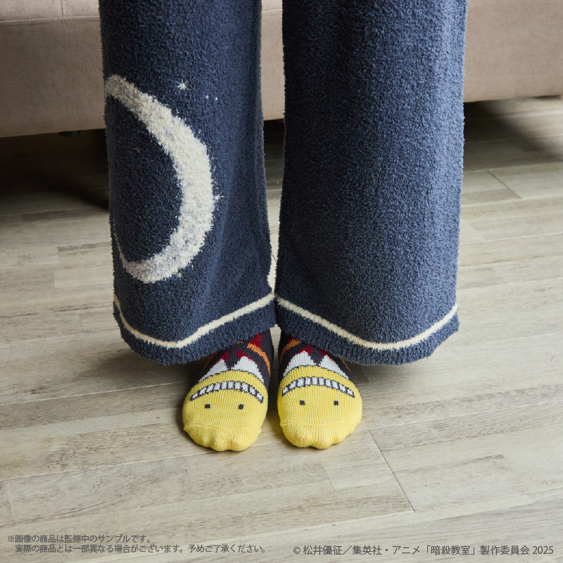 Assassination Classroom x Palude Roomwear Collection - Koro-Sensei Socks [Pre-Order Oct 2026]