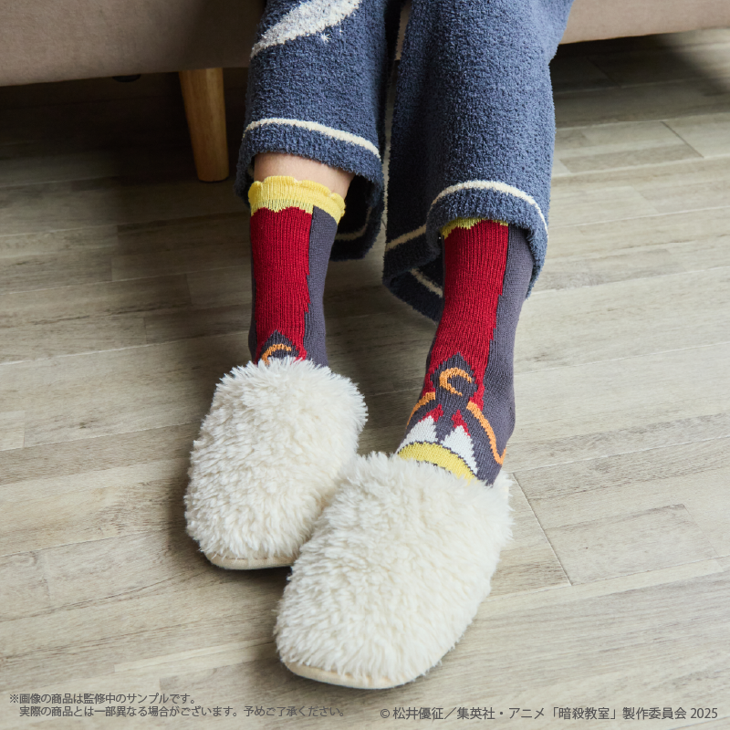 Assassination Classroom x Palude Roomwear Collection - Koro-Sensei Socks [Pre-Order Oct 2026]