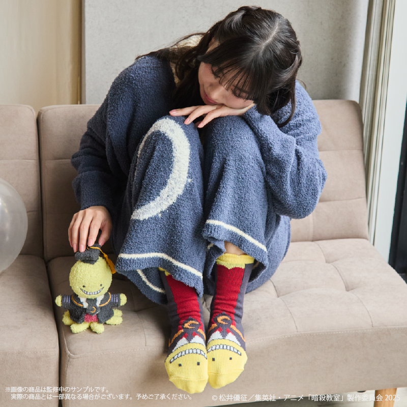 Assassination Classroom x Palude Roomwear Collection - Koro-Sensei Socks [Pre-Order Oct 2026]
