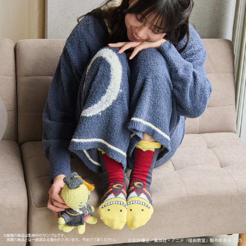 Assassination Classroom x Palude Roomwear Collection - Koro-Sensei Socks [Pre-Order Oct 2026]