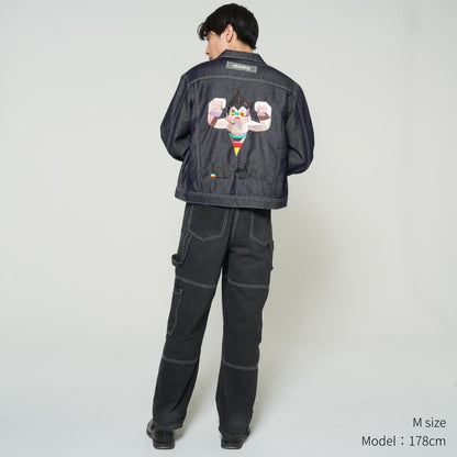 Astro Boy Tezuka World x Monstrousa Collaboration - Spectrum Shishu Denim JKT ATOM feat.Monkey Design D.Navy