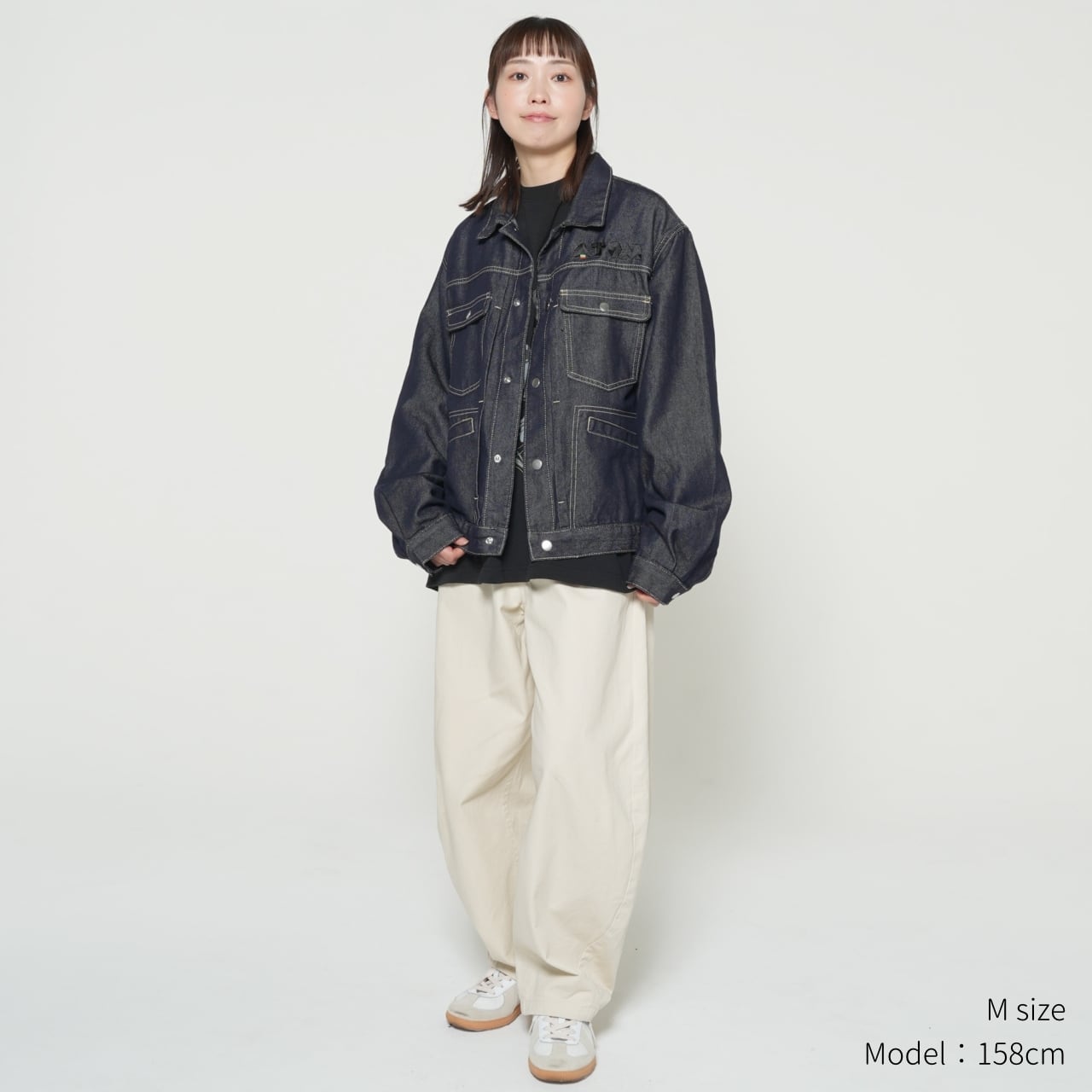 Astro Boy Tezuka World x Monstrousa Collaboration - Spectrum Shishu Denim JKT ATOM feat.Monkey Design D.Navy