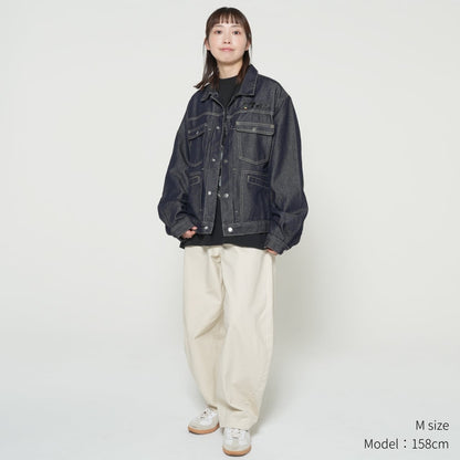 Astro Boy Tezuka World x Monstrousa Collaboration - Spectrum Shishu Denim JKT ATOM feat.Monkey Design D.Navy