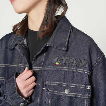 Astro Boy Tezuka World x Monstrousa Collaboration - Spectrum Shishu Denim JKT ATOM feat.Monkey Design D.Navy