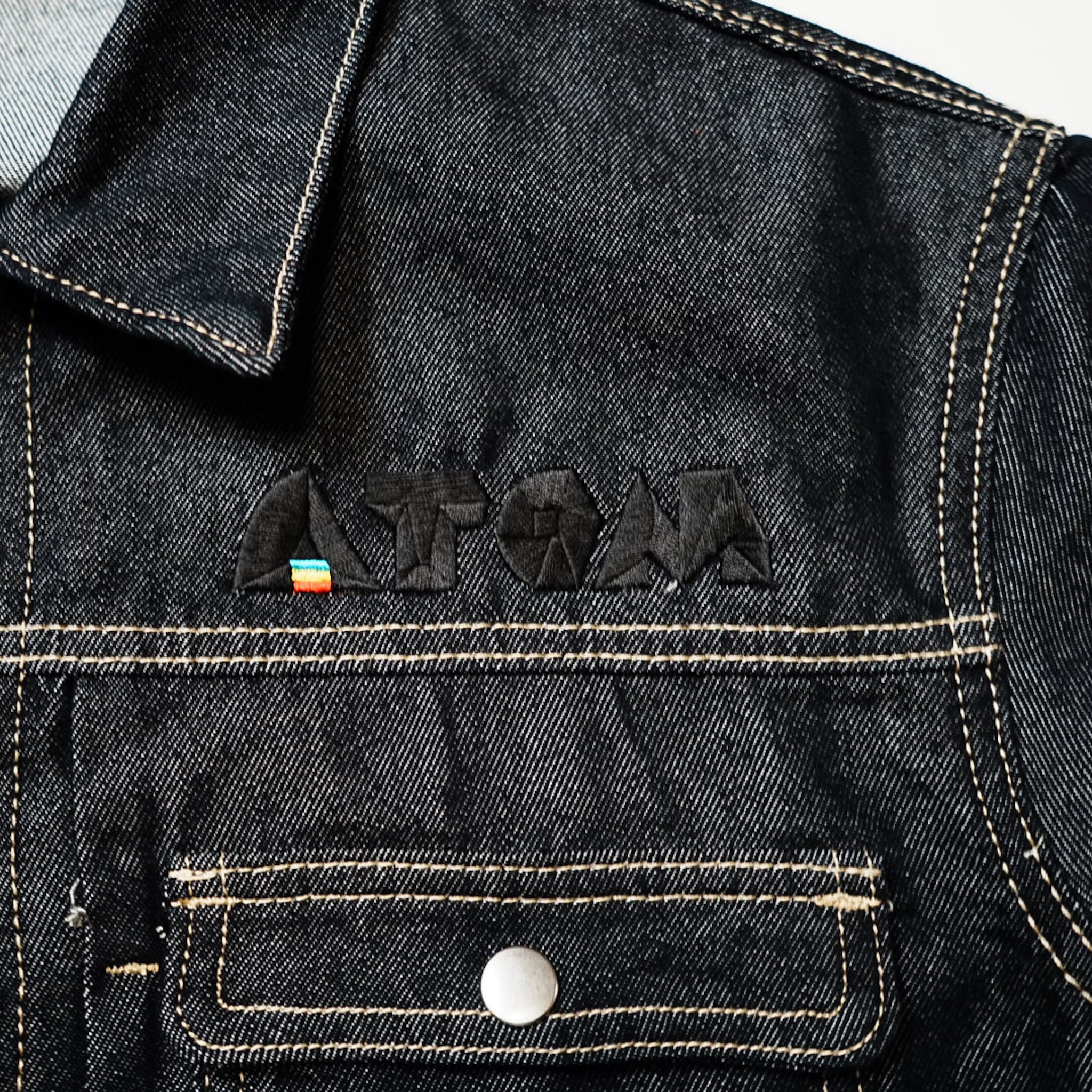 Astro Boy Tezuka World x Monstrousa Collaboration - Spectrum Shishu Denim JKT ATOM feat.Monkey Design D.Navy