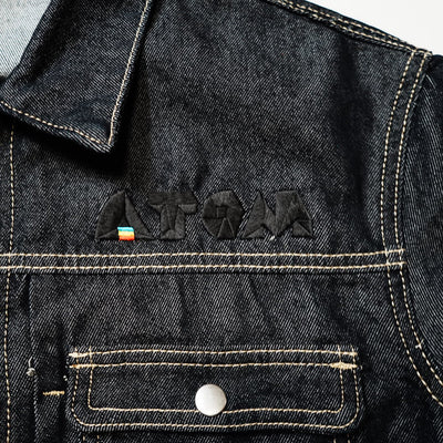Astro Boy Tezuka World x Monstrousa Collaboration - Spectrum Shishu Denim JKT ATOM feat.Monkey Design D.Navy