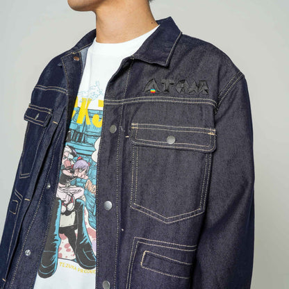Astro Boy Tezuka World x Monstrousa Collaboration - Spectrum Shishu Denim JKT ATOM feat.Monkey Design D.Navy