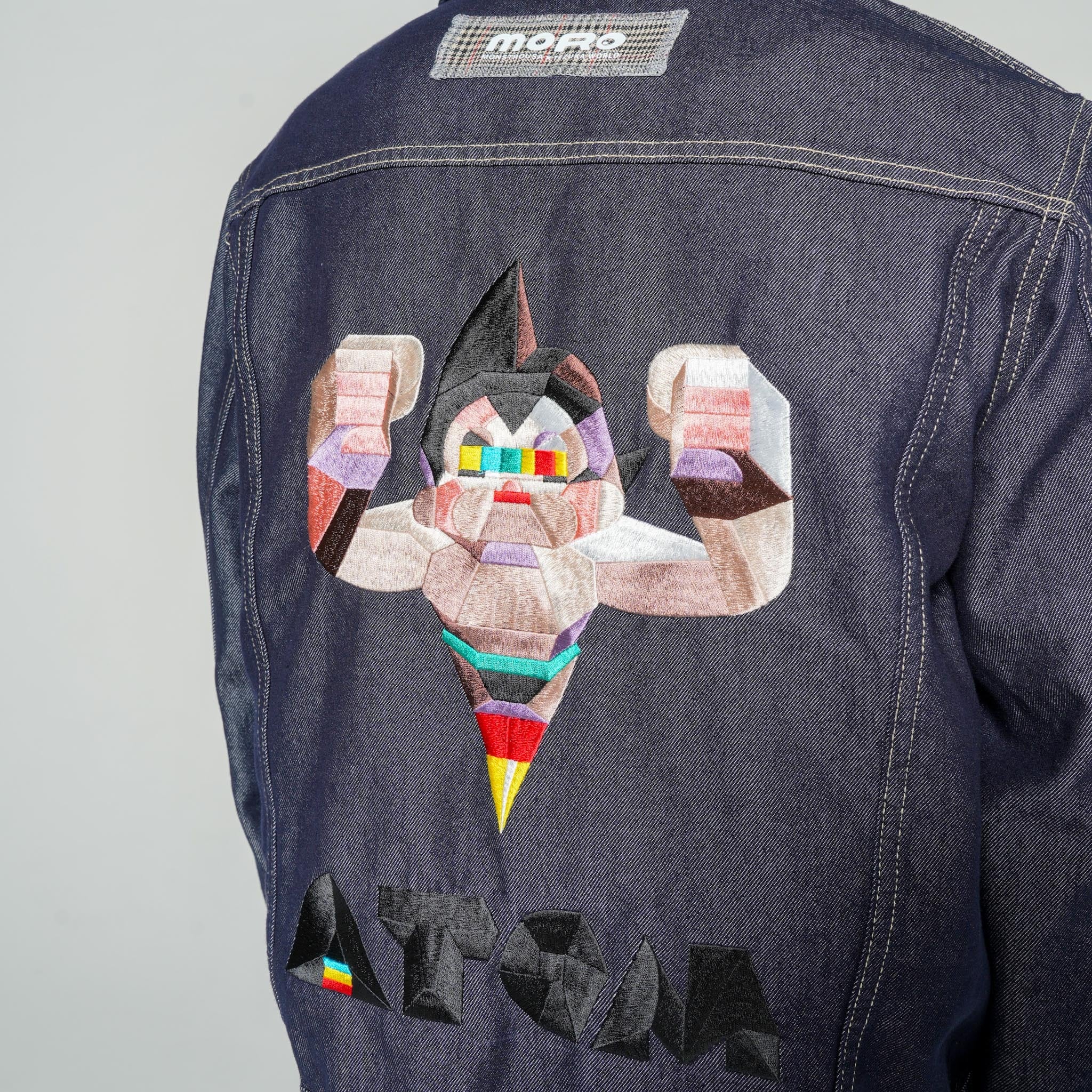 Astro Boy Tezuka World x Monstrousa Collaboration - Spectrum Shishu Denim JKT ATOM feat.Monkey Design D.Navy