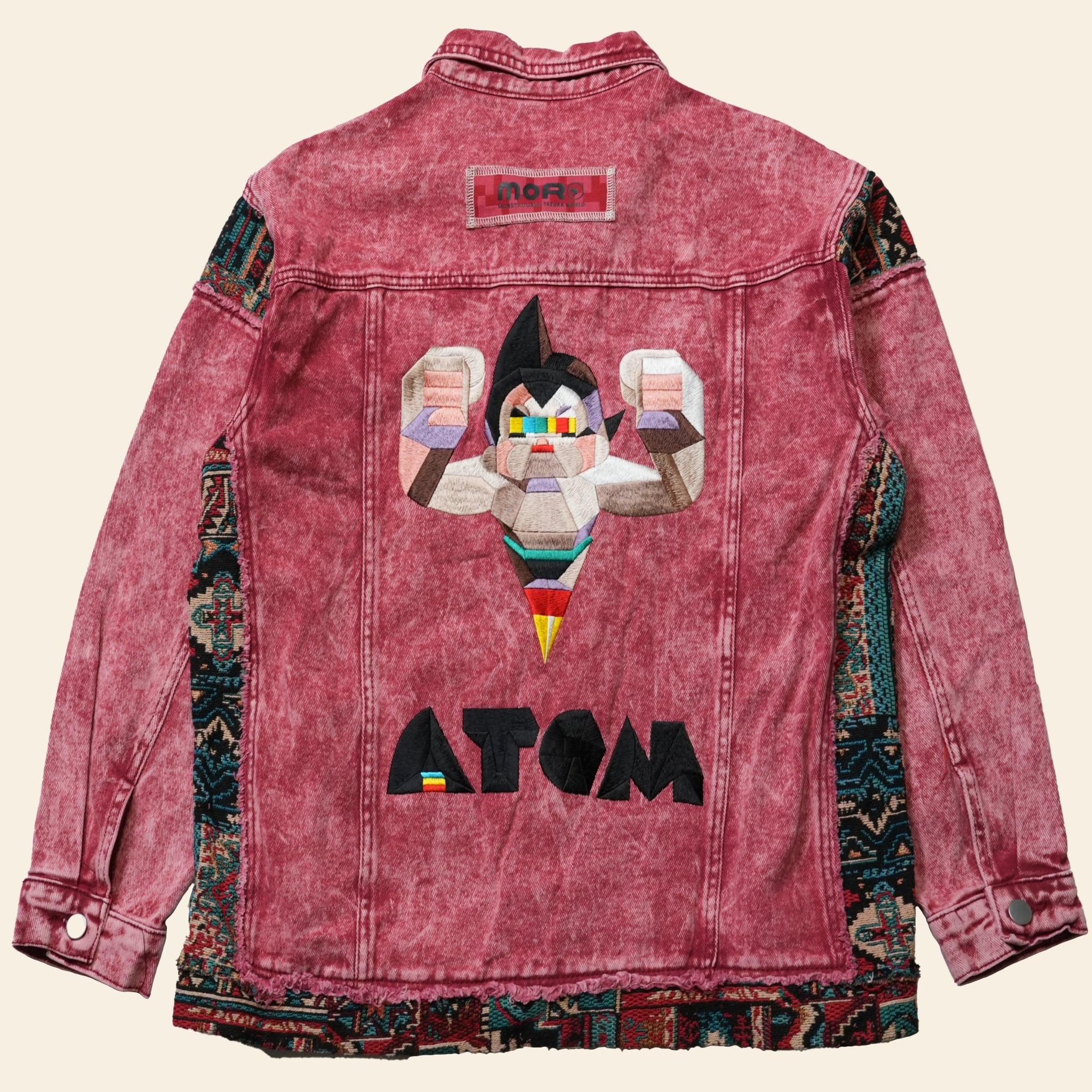 Astro Boy Tezuka World x Monstrousa Collaboration - Spectrum Shishu Denim JKT ATOM feat.Monkey Design T.Red