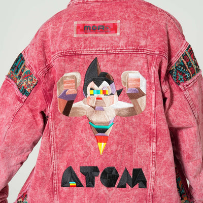 Astro Boy Tezuka World x Monstrousa Collaboration - Spectrum Shishu Denim JKT ATOM feat.Monkey Design T.Red