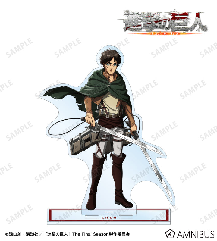 Attack on Titan - Extra Large Acrylic Stands (4 types) [Pre-Order Feb 2026]