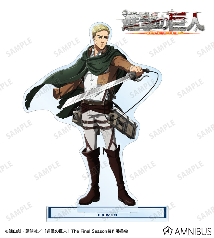Attack on Titan - Extra Large Acrylic Stands (4 types) [Pre-Order Feb 2026]