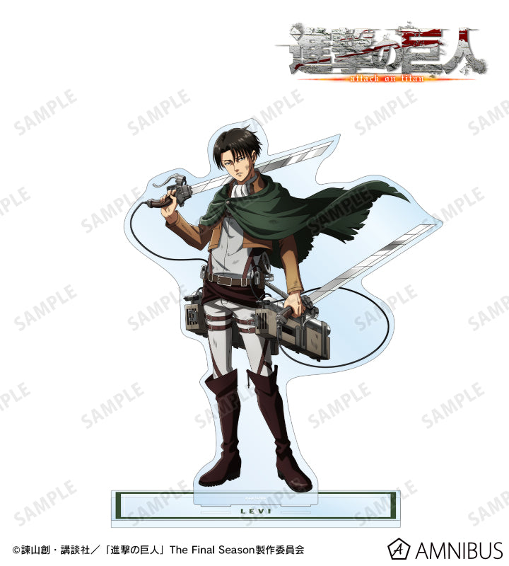 Attack on Titan - Extra Large Acrylic Stands (4 types) [Pre-Order Feb 2026]