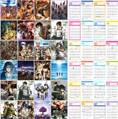 Attack on Titan - 2026 Calendar
