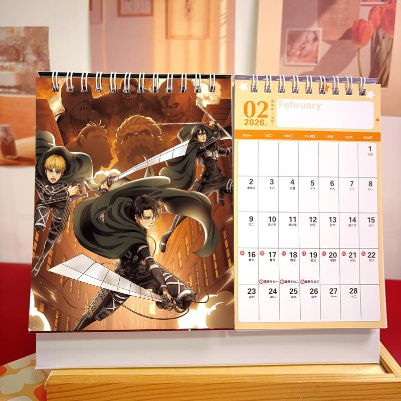 Attack on Titan - 2026 Calendar