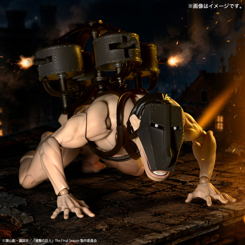 Attack on Titan Kaiyodo Figure - Cart Titan [Pre-Order Jul 2027]