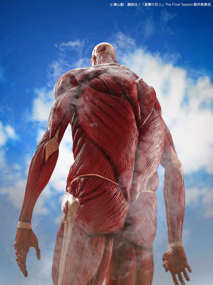 Attack on Titan Kaiyodo Figure - Mega Soft Vinyl Colossal Titan [Pre-Order Oct 2026]