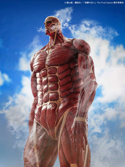 Attack on Titan Kaiyodo Figure - Mega Soft Vinyl Colossal Titan [Pre-Order Oct 2026]