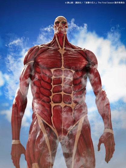 Attack on Titan Kaiyodo Figure - Mega Soft Vinyl Colossal Titan [Pre-Order Oct 2026]