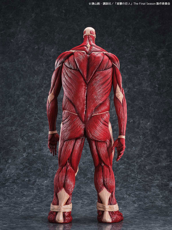 Attack on Titan Kaiyodo Figure - Mega Soft Vinyl Colossal Titan [Pre-Order Oct 2026]