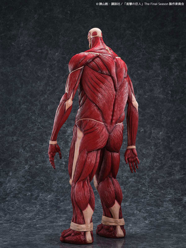 Attack on Titan Kaiyodo Figure - Mega Soft Vinyl Colossal Titan [Pre-Order Oct 2026]