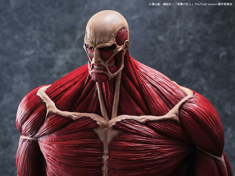 Attack on Titan Kaiyodo Figure - Mega Soft Vinyl Colossal Titan [Pre-Order Oct 2026]