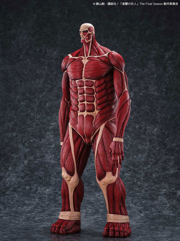 Attack on Titan Kaiyodo Figure - Mega Soft Vinyl Colossal Titan [Pre-Order Oct 2026]