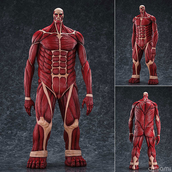 Attack on Titan Kaiyodo Figure - Mega Soft Vinyl Colossal Titan [Pre-Order Oct 2026]