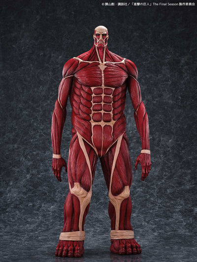 Attack on Titan Kaiyodo Figure - Mega Soft Vinyl Colossal Titan [Pre-Order Oct 2026]