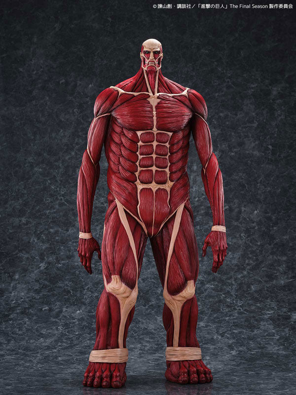 Attack on Titan Kaiyodo Figure - Mega Soft Vinyl Colossal Titan [Pre-Order Oct 2026]