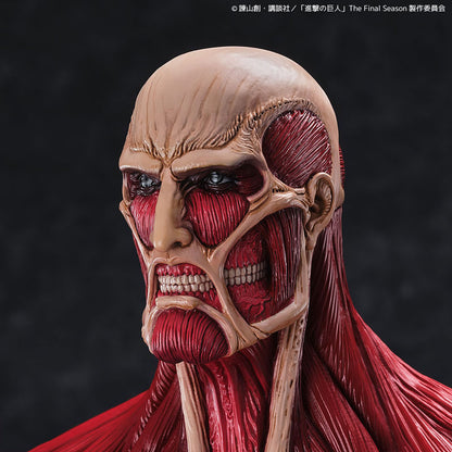 Attack on Titan Kaiyodo Figure - Mega Soft Vinyl Colossal Titan [Pre-Order Oct 2026]