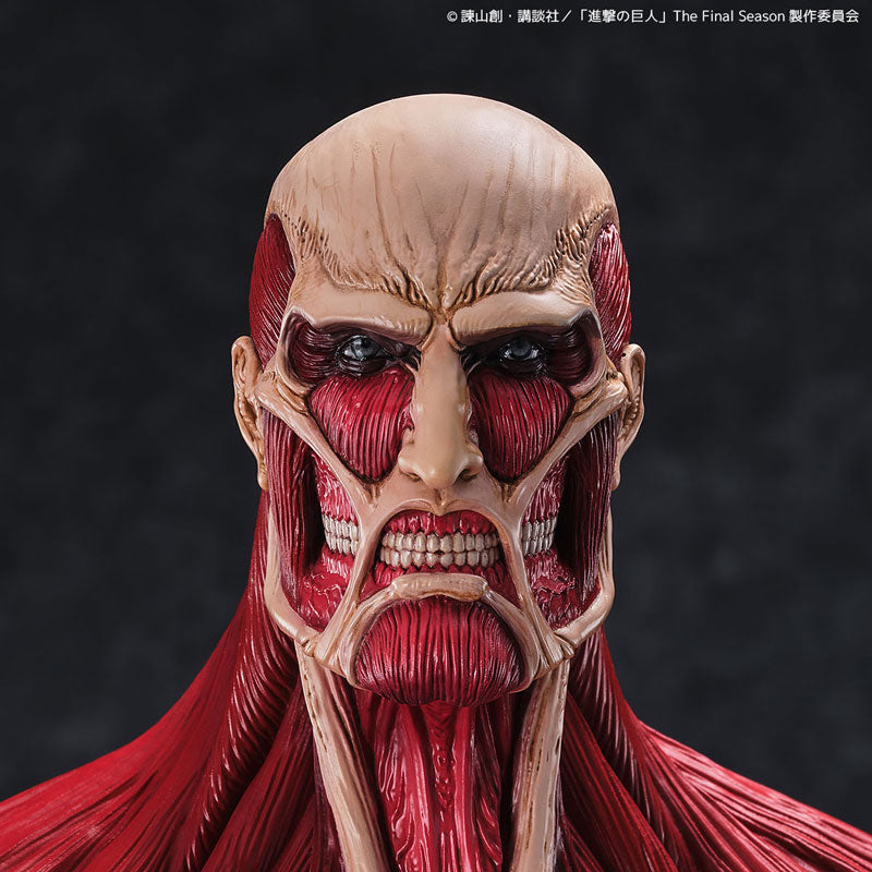 Attack on Titan Kaiyodo Figure - Mega Soft Vinyl Colossal Titan [Pre-Order Oct 2026]