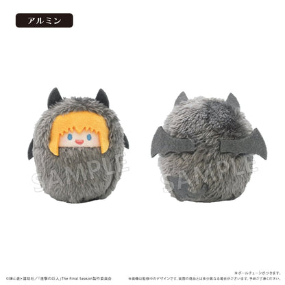 Attack on Titan Kurumi Tapinui  - Plush Devil Ver. Complete Set of 6 Types [Pre-Order Feb 2027]