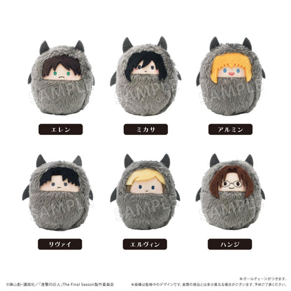 Attack on Titan Kurumi Tapinui  - Plush Devil Ver. Complete Set of 6 Types [Pre-Order Feb 2027]
