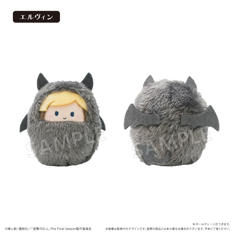 Attack on Titan Kurumi Tapinui  - Plush Devil Ver. Complete Set of 6 Types [Pre-Order Feb 2027]