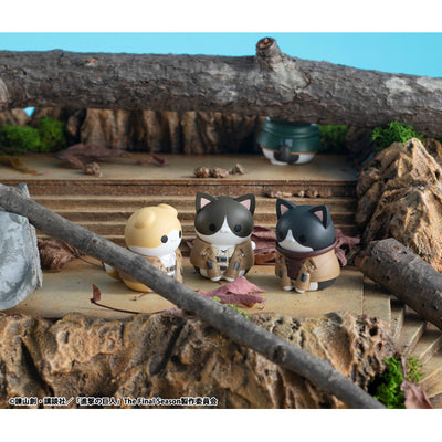 Attack on Titan Mega Cat Project Attack on Nyanko - the Scout Regiment Assemble