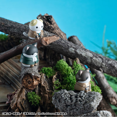 Attack on Titan Mega Cat Project Attack on Nyanko - the Scout Regiment Assemble