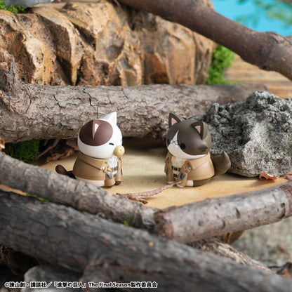 Attack on Titan Mega Cat Project Attack on Nyanko - the Scout Regiment Assemble