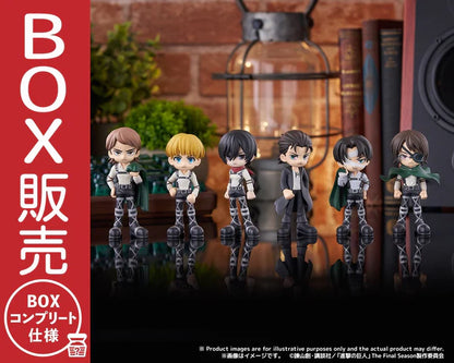 Attack on Titan Palverse Figure - The Final Season Complete Set of 6 Type [Pre-Order Oct 2026]