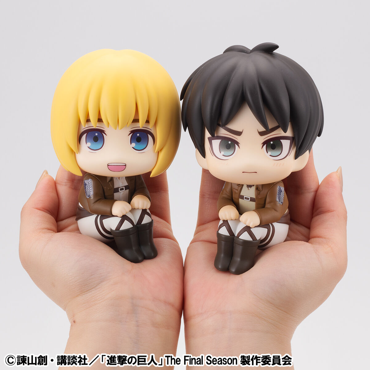 Attack on Titan Rukappu (Look Up) - Armin Arlert & Eren Yeager Mumutto Ver. Complete Set of 2 Types [Pre-Order Sep 2026]