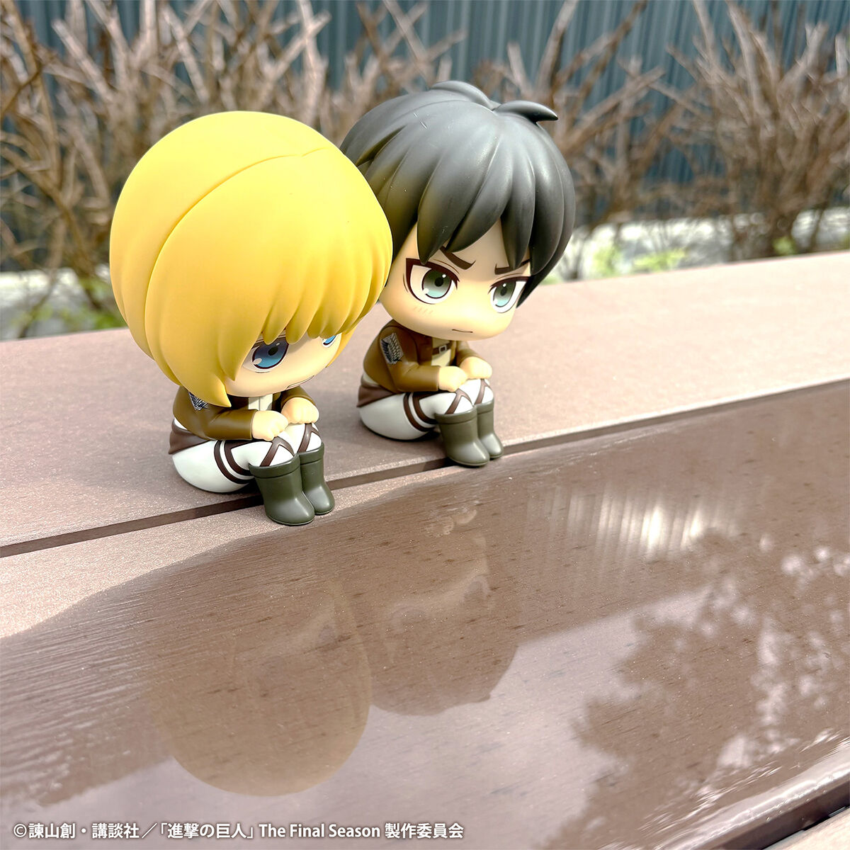 Attack on Titan Rukappu (Look Up) - Armin Arlert & Eren Yeager Mumutto Ver. Complete Set of 2 Types [Pre-Order Sep 2026]